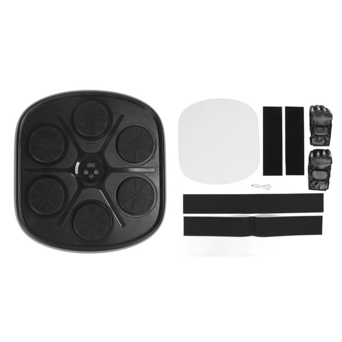 Máquina de Boxeo Premium con Guantes, 6 Sensores.